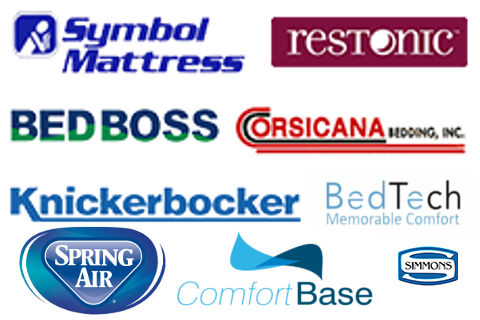 top mattress brands simmons, restonic, spring air, knickerbocker, corsicana
